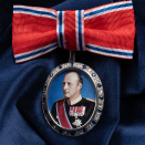Kongen tildelte også Prinsessen Kong Harald Vs Husorden (portrettnål). Foto: Øivind Möller Bakken, Det kongelige hoff